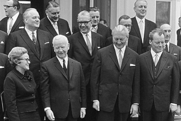 Die Große Koalition von 1966.