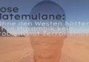 Jose Matemulane: „Ohne den Westen hätten wir in Mosambik kein Problem mit Terrorismus.“